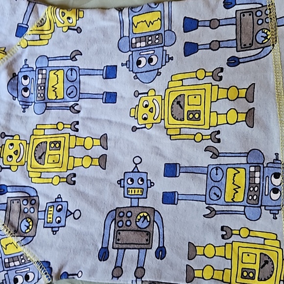 12 Mo Carter's Baby Robot 2-Piece Pajama Set - Picture 3 of 4